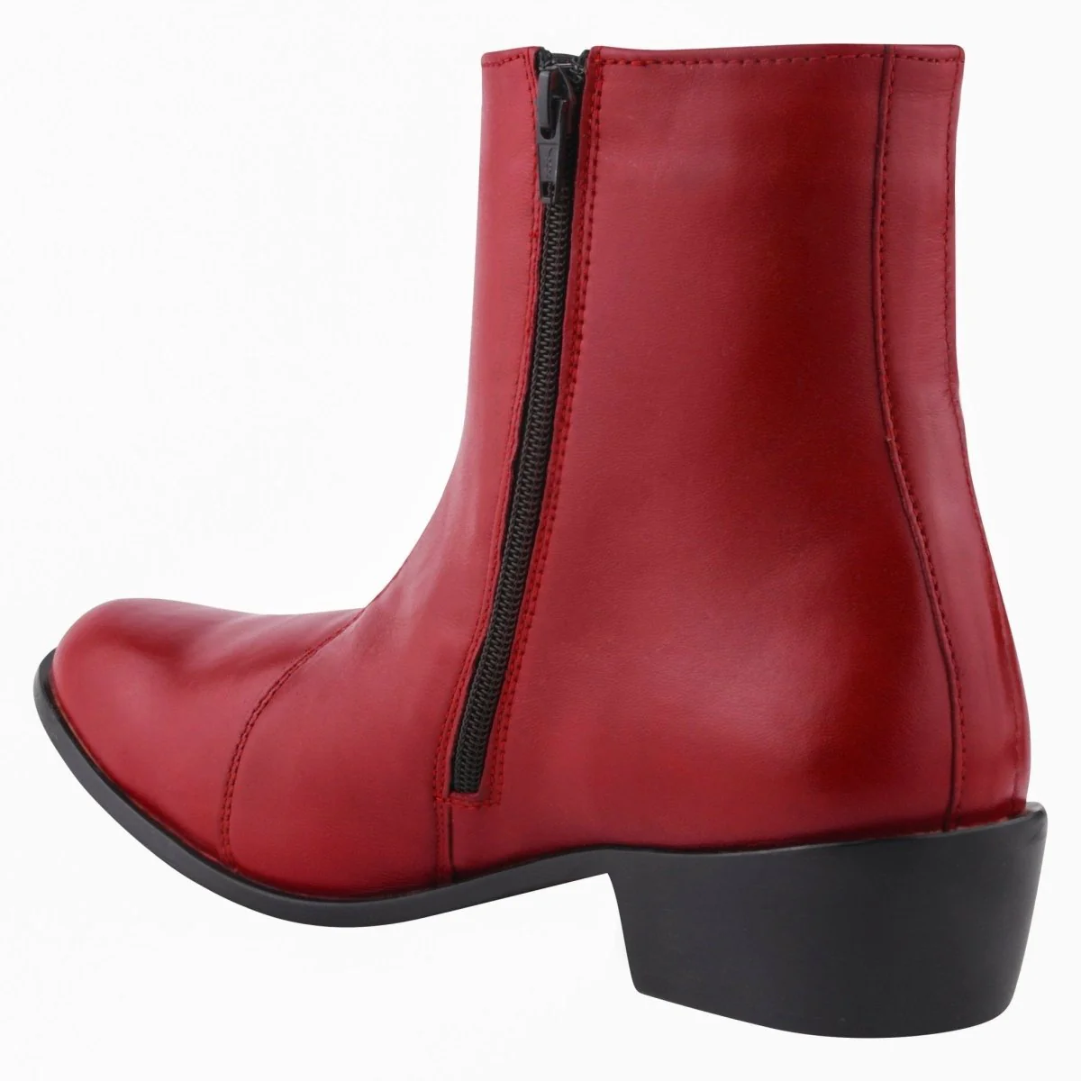 Liberty Zeno Jazzy Jackman Leather Ankle Length Boots for Men - Image 35