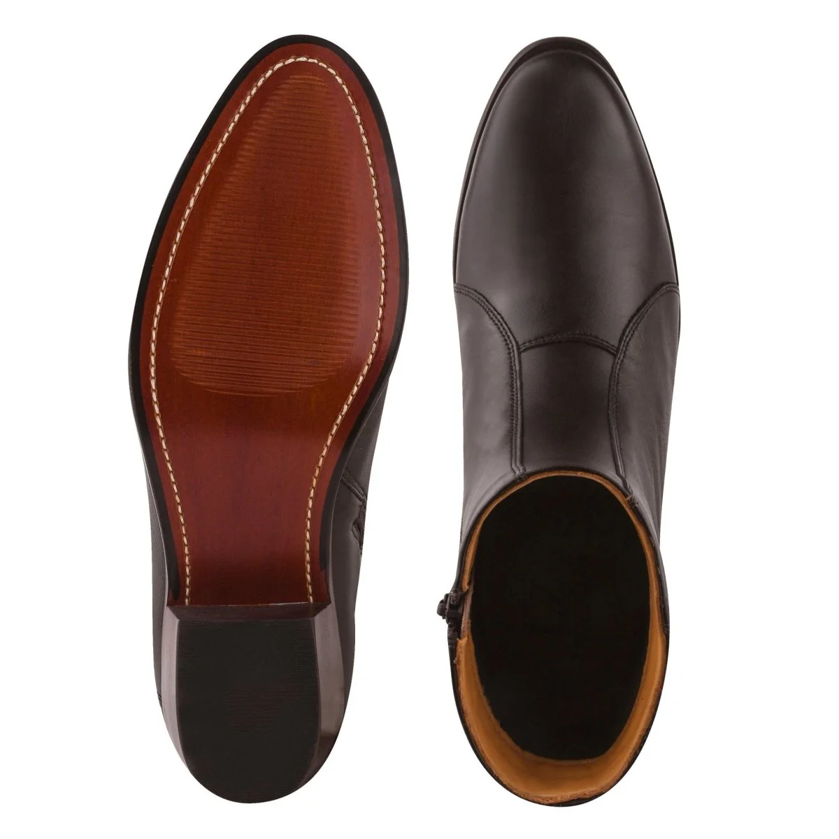 Liberty Zeno Jazzy Jackman Leather Ankle Length Boots for Men - Image 60