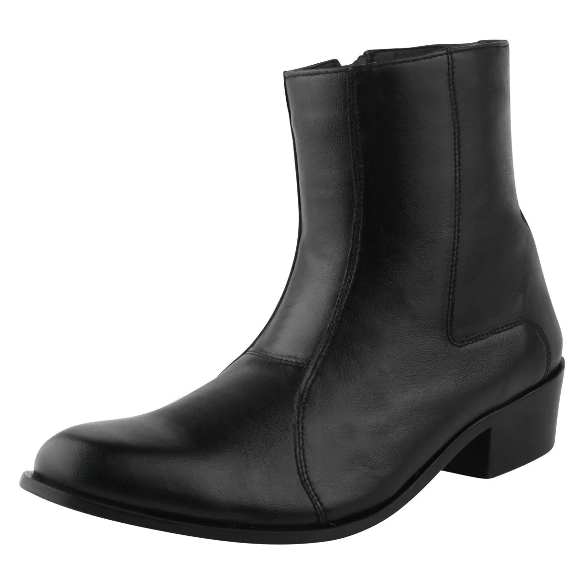 Liberty Zeno Jazzy Jackman Leather Ankle Length Boots for Men - Image 62
