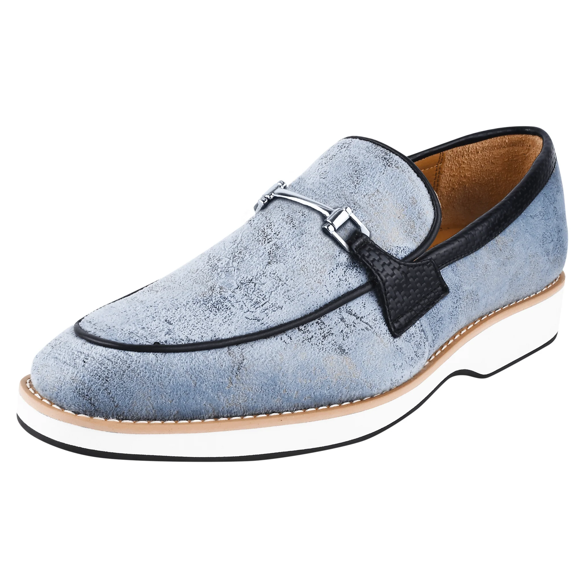 Liberty Zeno Jordan Men Eva Sole Buckle Slip-On Casual Shoes - Image 13