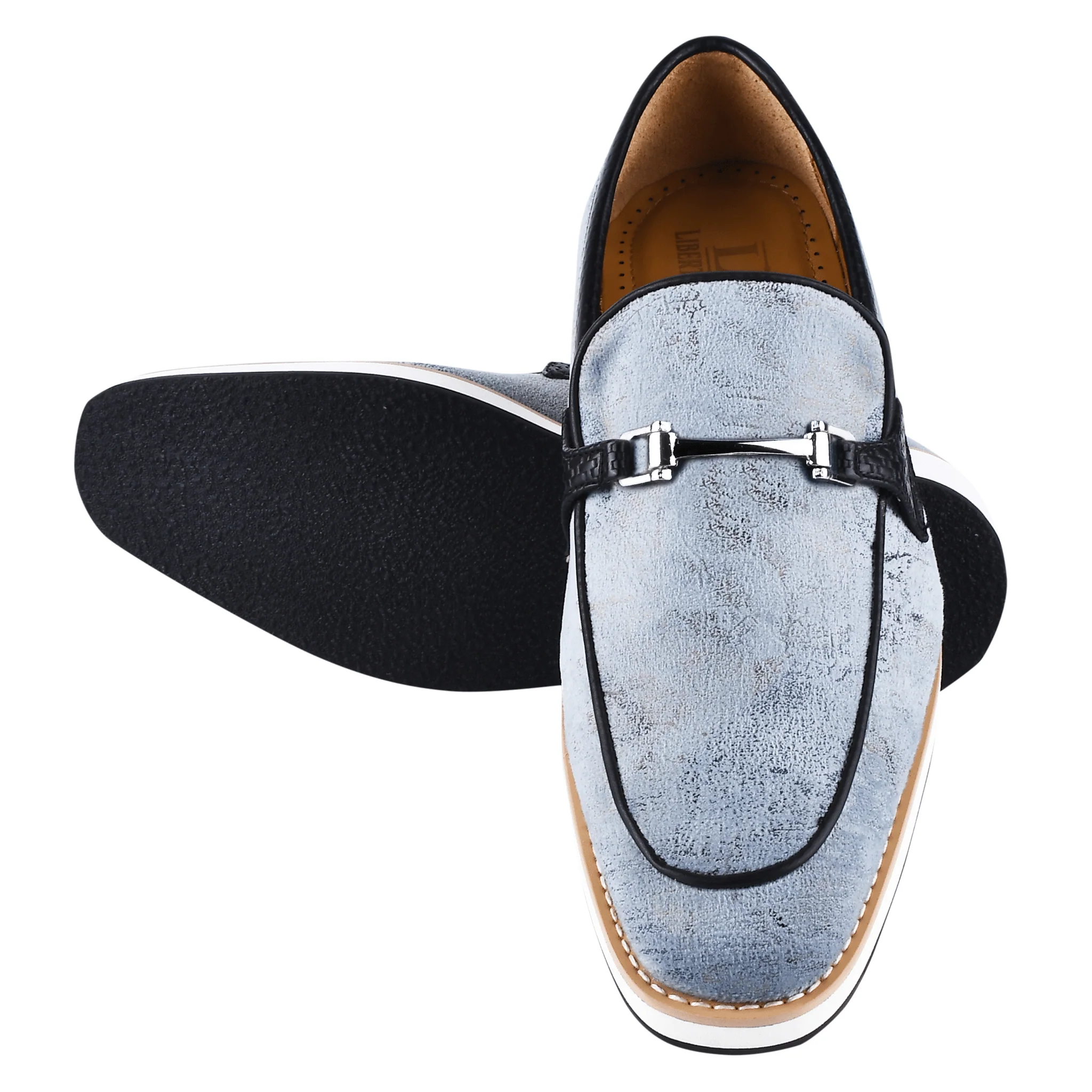 Liberty Zeno Jordan Men Eva Sole Buckle Slip-On Casual Shoes - Image 14