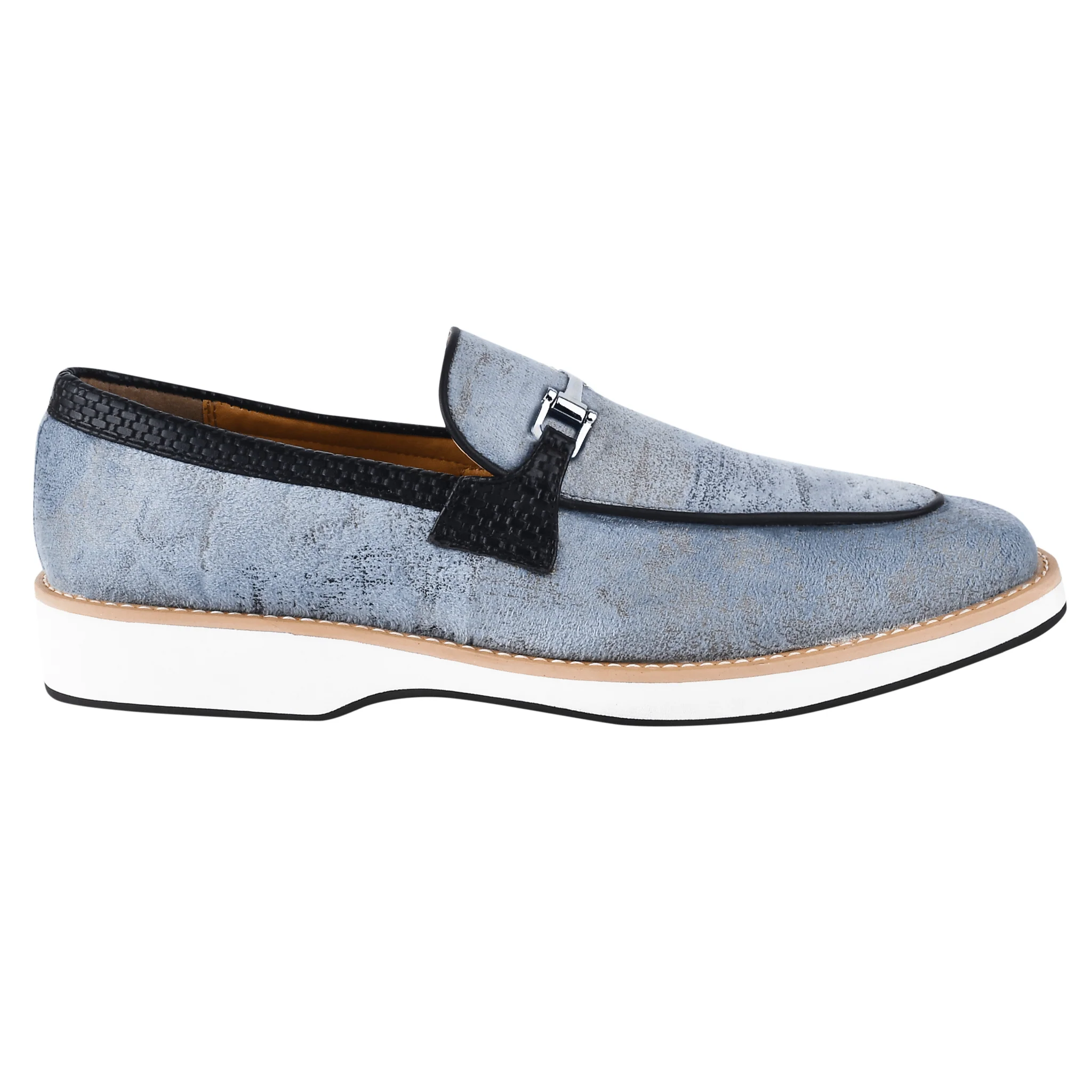 Liberty Zeno Jordan Men Eva Sole Buckle Slip-On Casual Shoes - Image 17