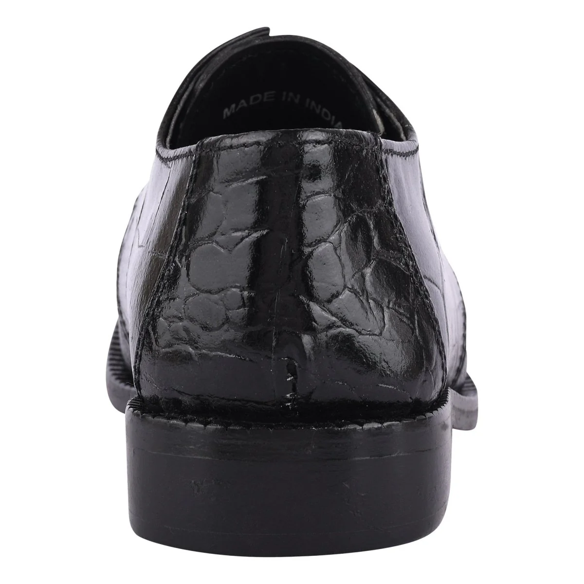 Liberty Zeno Joseph Black Leather Oxford Style Dress Shoes for Kids - Image 4