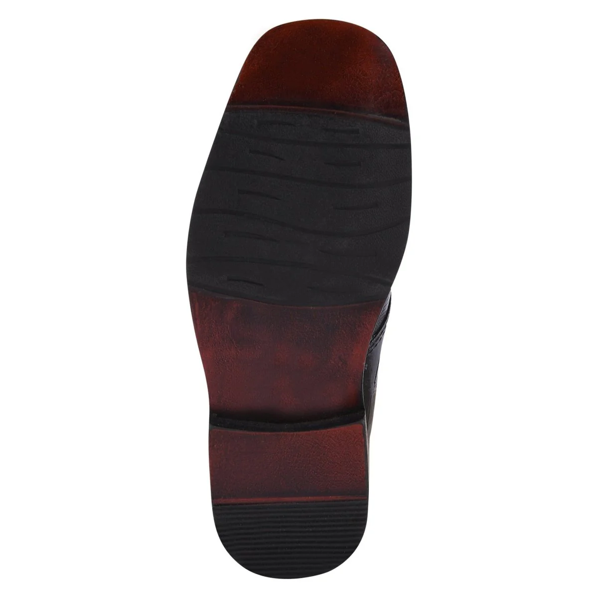 Liberty Zeno Joseph Black Leather Oxford Style Dress Shoes for Kids - Image 6