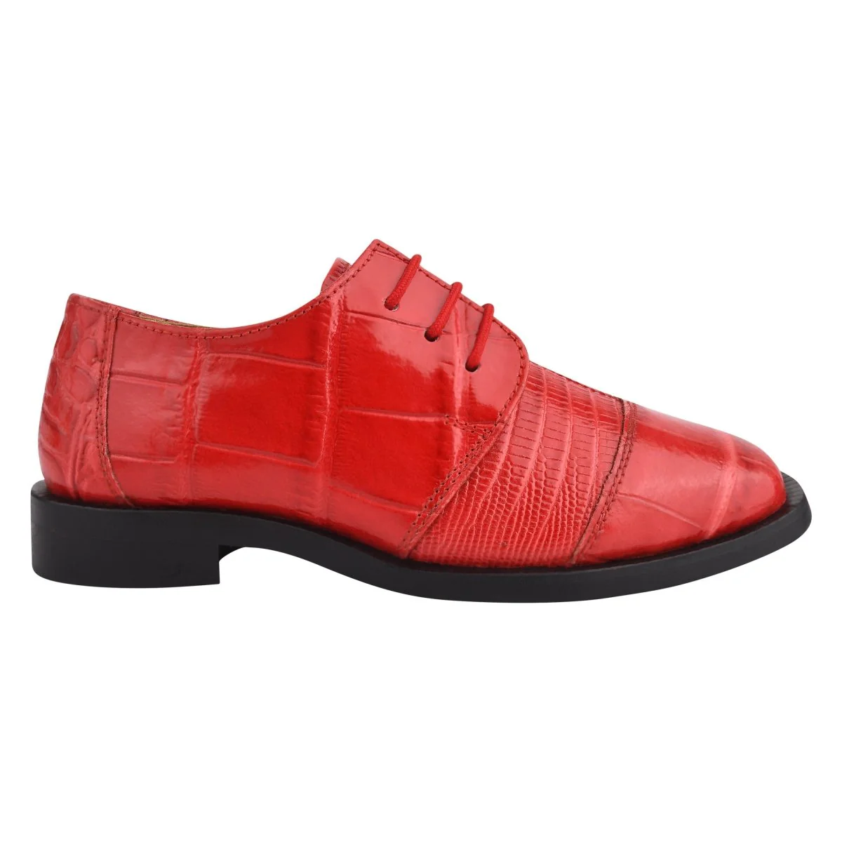 Liberty Zeno Joseph Leather Oxford Style Dress Shoes for Kids - Image 10