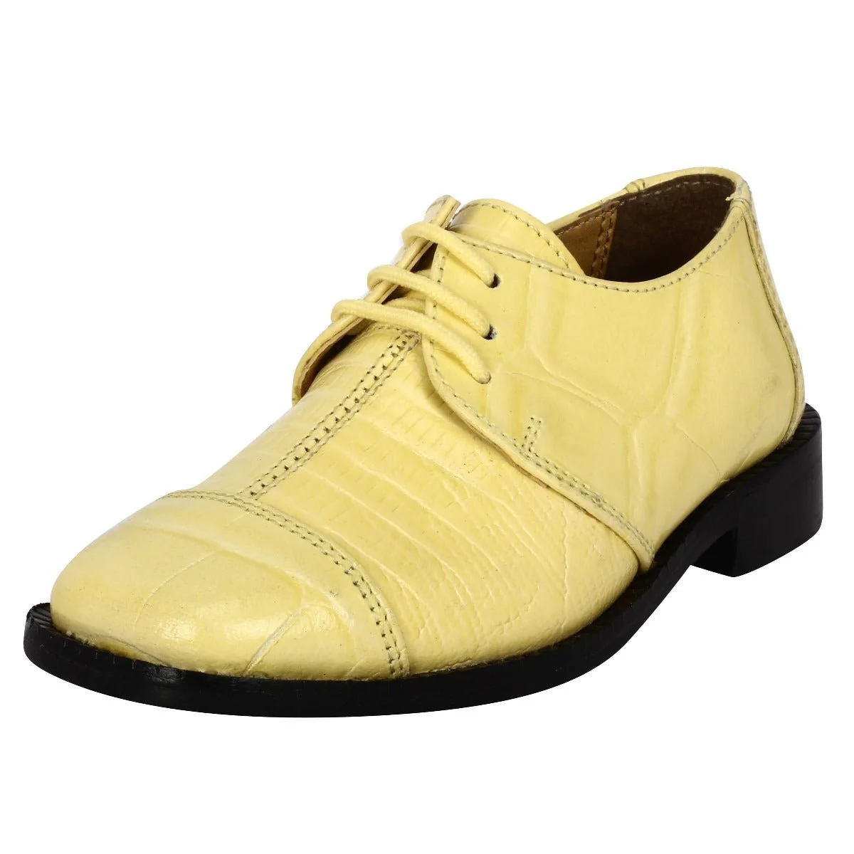 Liberty Zeno Joseph Leather Oxford Style Dress Shoes for Kids - Image 13