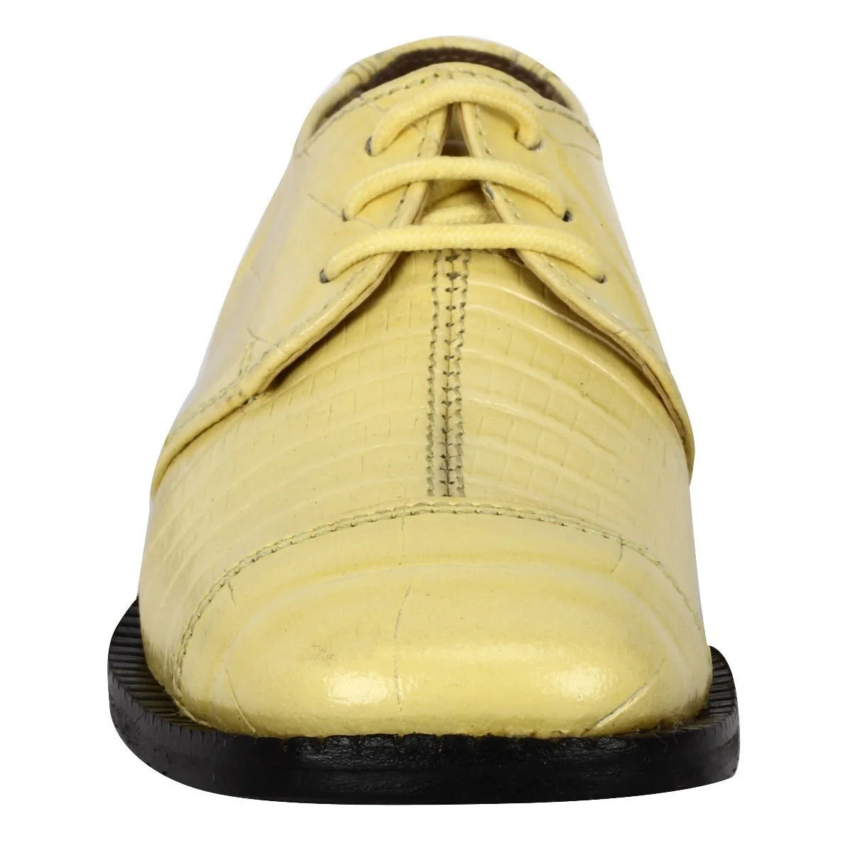 Liberty Zeno Joseph Leather Oxford Style Dress Shoes for Kids - Image 16