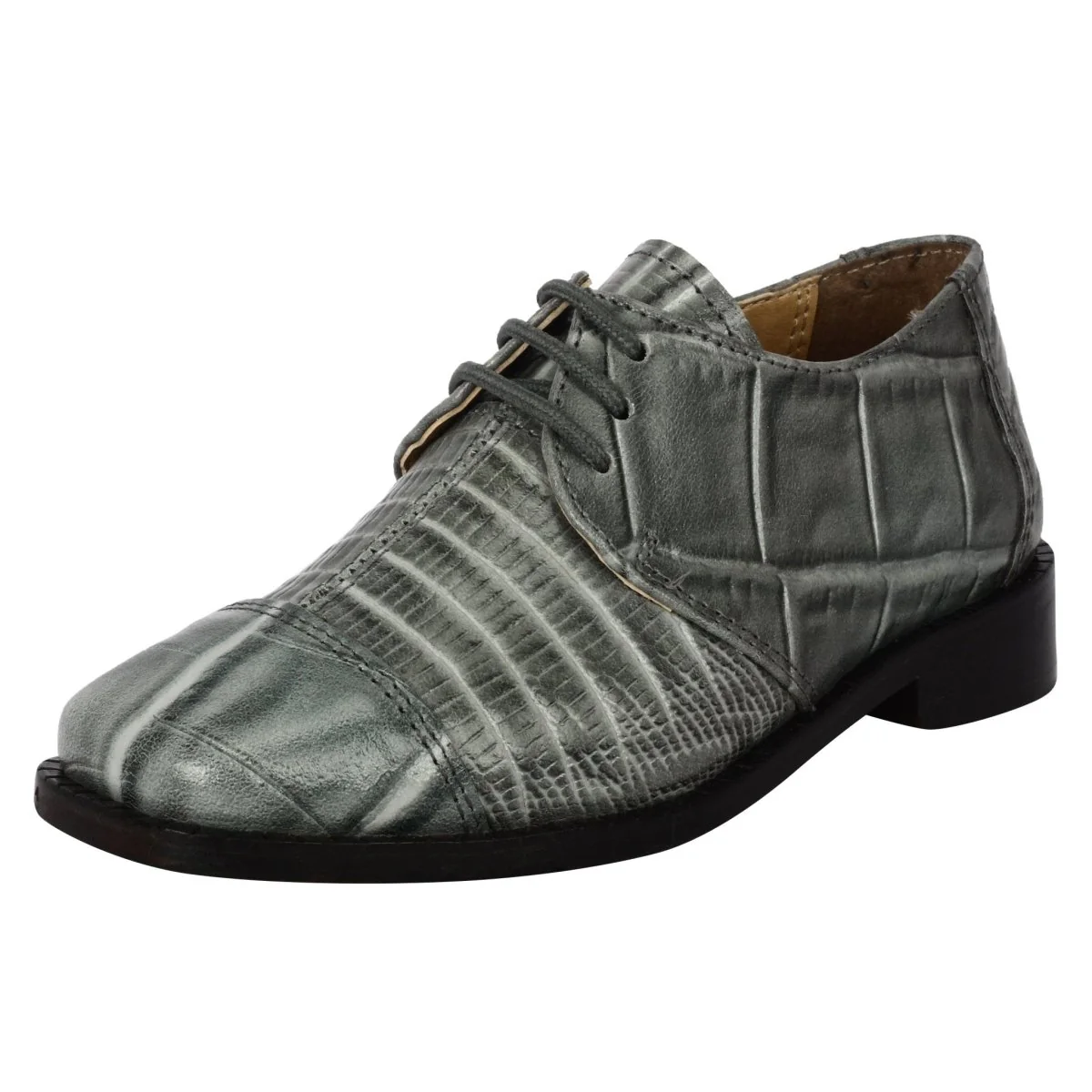 Liberty Zeno Joseph Leather Oxford Style Dress Shoes for Kids - Image 25