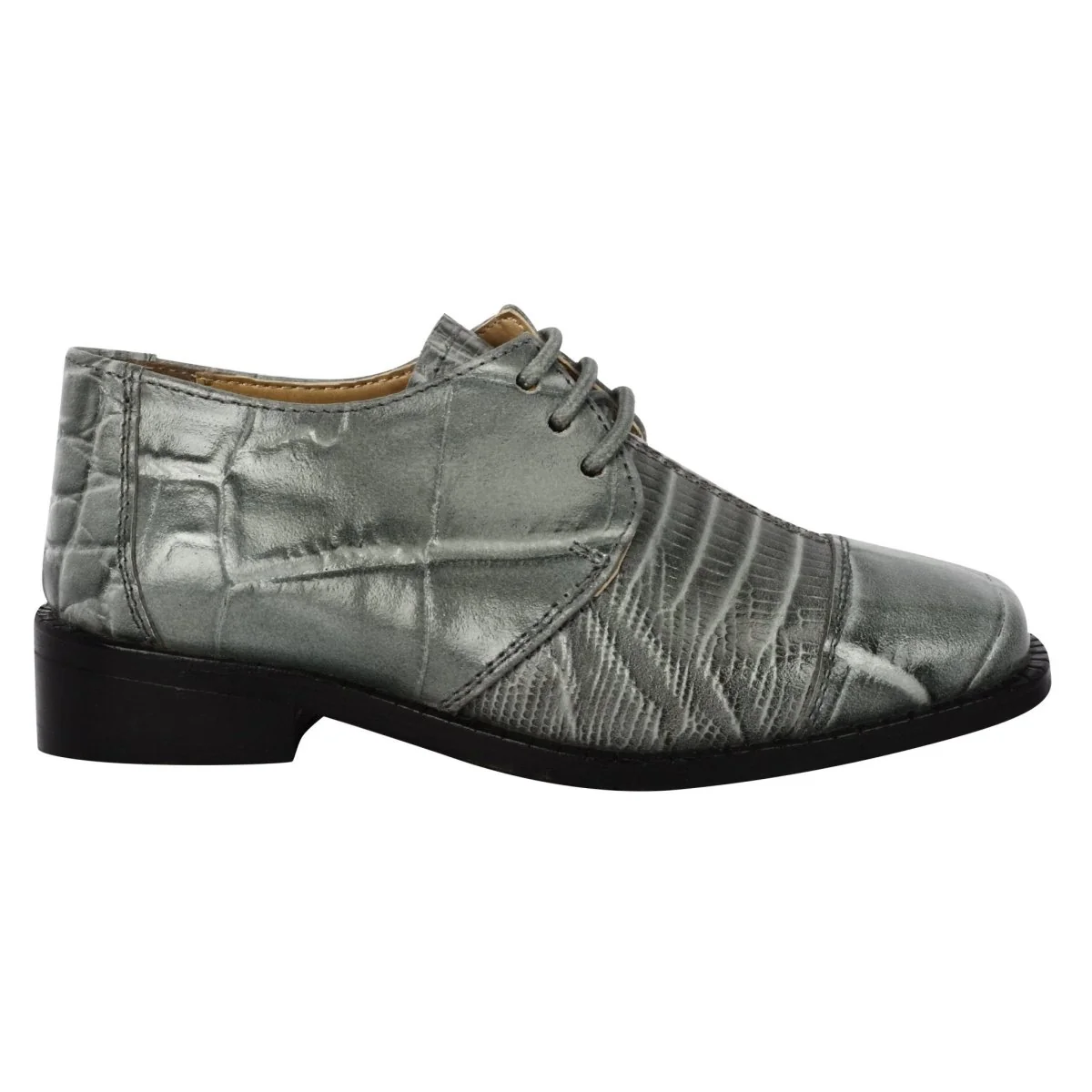 Liberty Zeno Joseph Leather Oxford Style Dress Shoes for Kids - Image 28