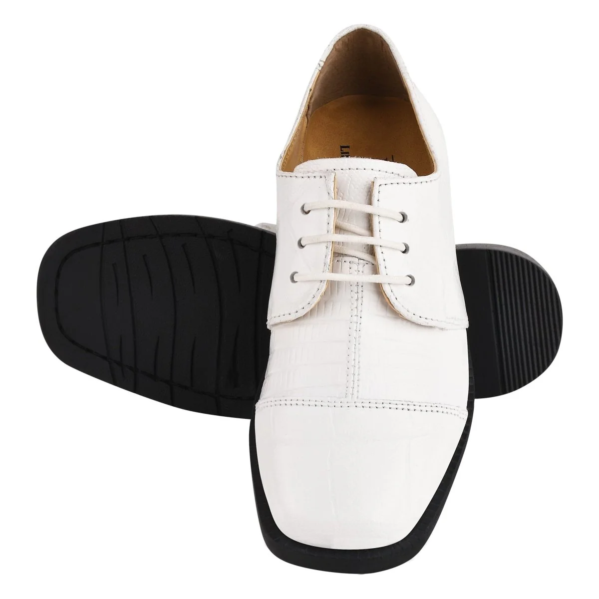 Liberty Zeno Joseph Leather Oxford Style Dress Shoes for Kids - Image 32