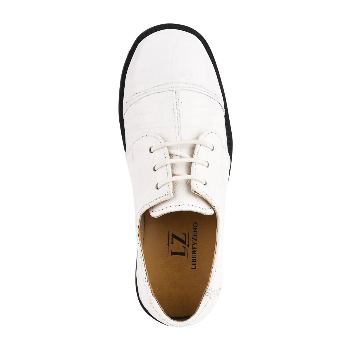Liberty Zeno Joseph Leather Oxford Style Dress Shoes for Kids - Image 34
