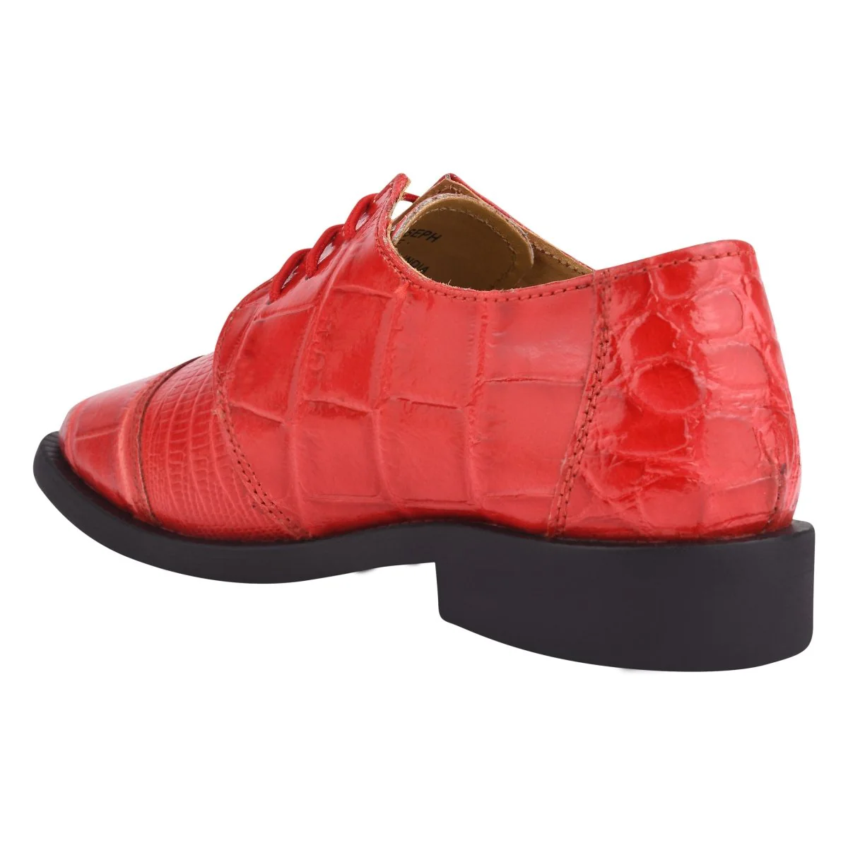Liberty Zeno Joseph Leather Oxford Style Dress Shoes for Kids - Image 8