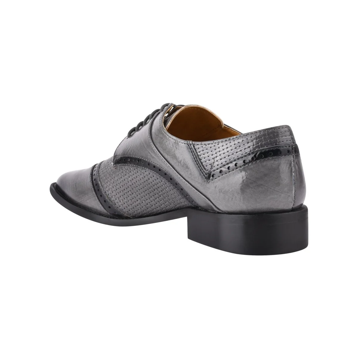 Liberty Zeno Kazma Leather Oxford Style Lace Up Dress Shoes - Image 10