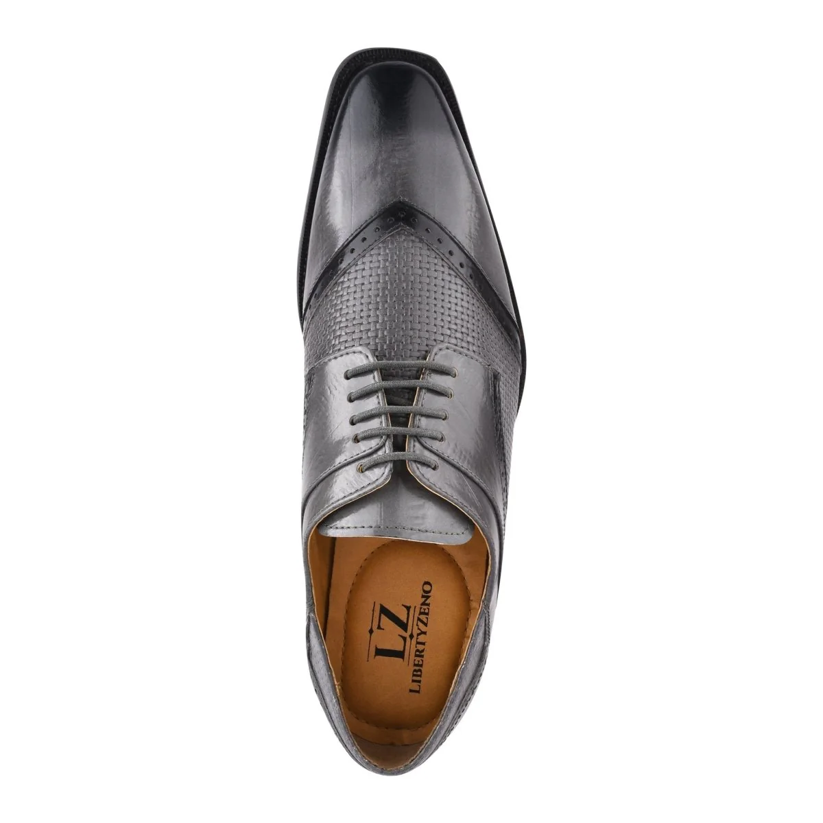 Liberty Zeno Kazma Leather Oxford Style Lace Up Dress Shoes - Image 11