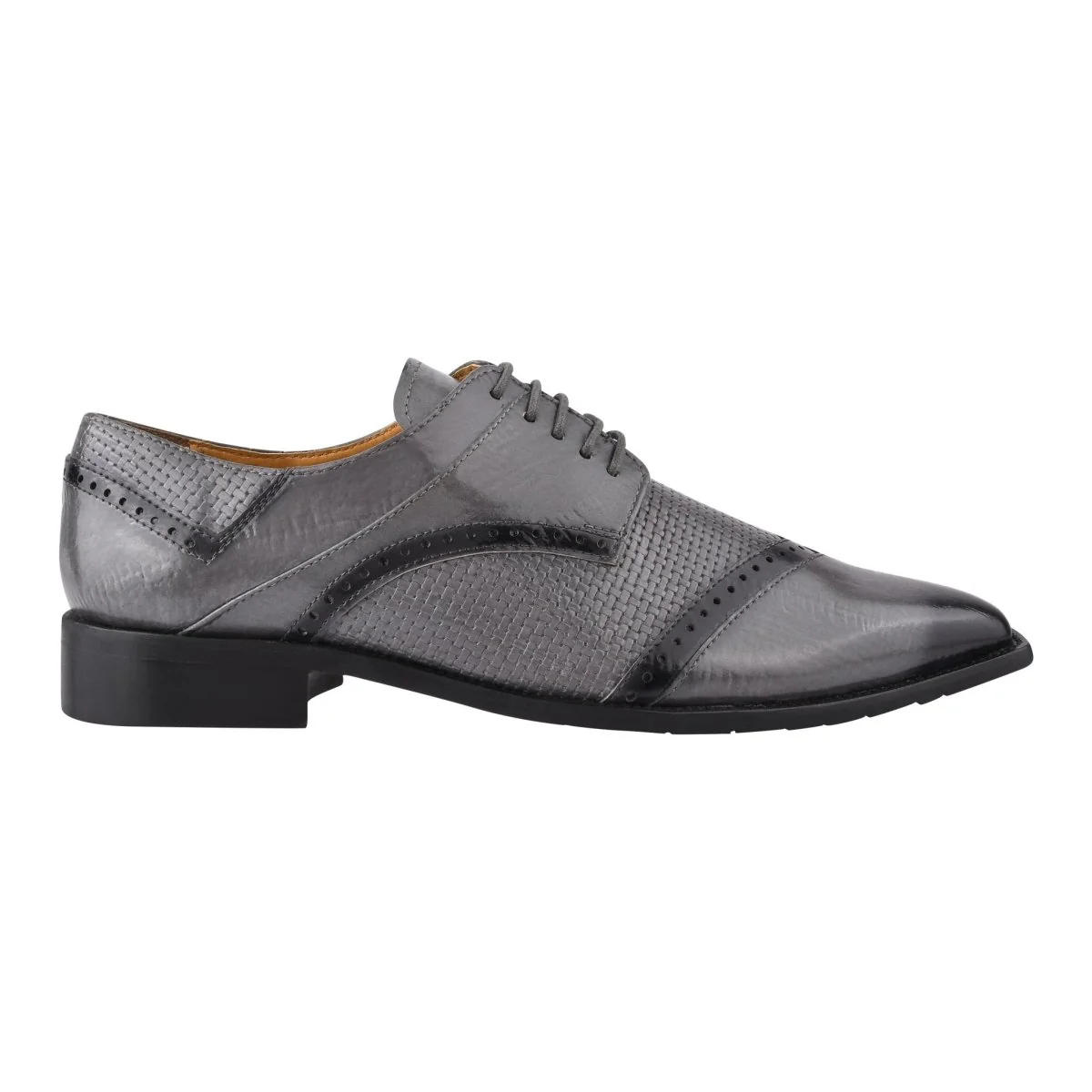 Liberty Zeno Kazma Leather Oxford Style Lace Up Dress Shoes - Image 12