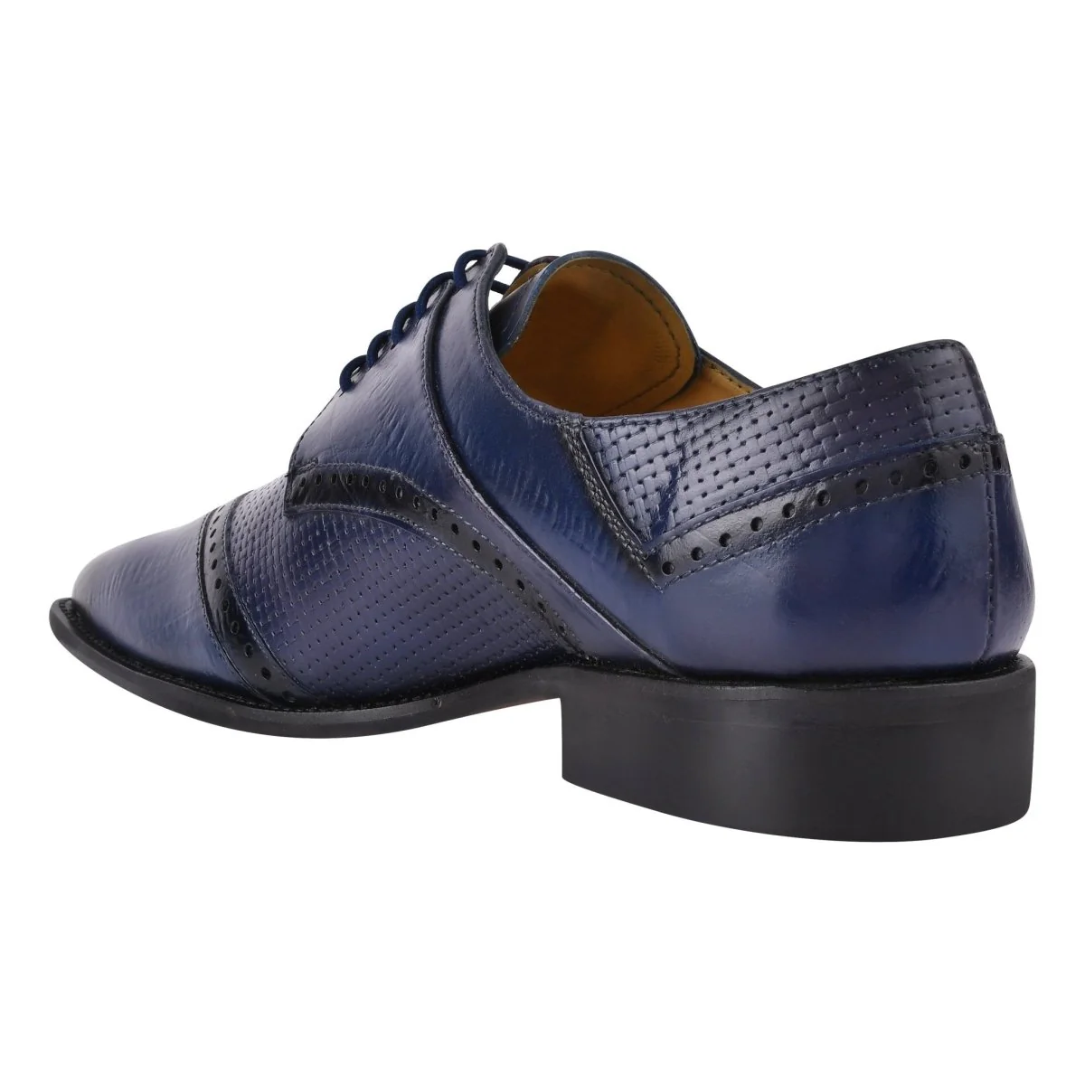 Liberty Zeno Kazma Leather Oxford Style Lace Up Dress Shoes - Image 17