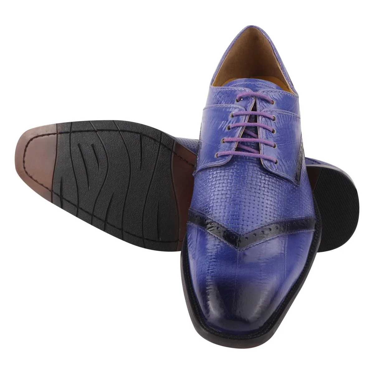 Liberty Zeno Kazma Leather Oxford Style Lace Up Dress Shoes - Image 23
