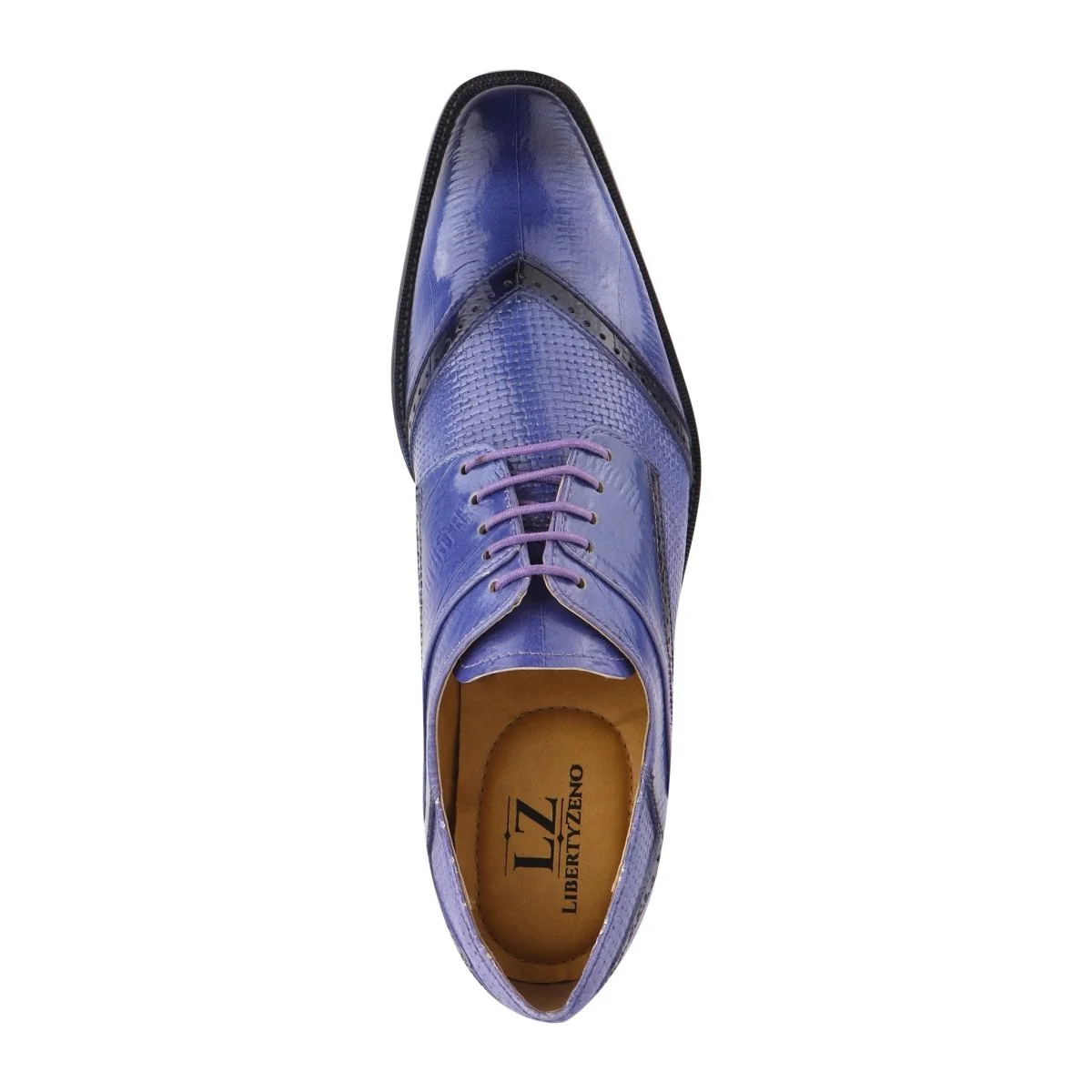 Liberty Zeno Kazma Leather Oxford Style Lace Up Dress Shoes - Image 25