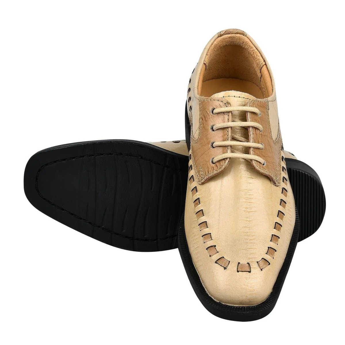 Liberty Zeno Kevin Leather Oxford Style Lace Up Dress Shoes - Image 16