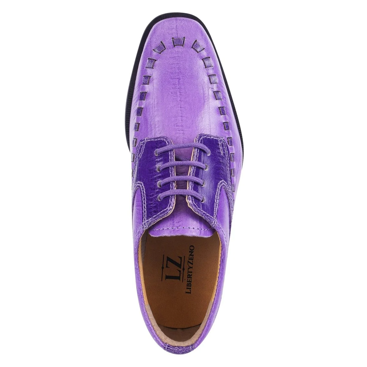 Liberty Zeno Kevin Leather Oxford Style Lace Up Dress Shoes - Image 4
