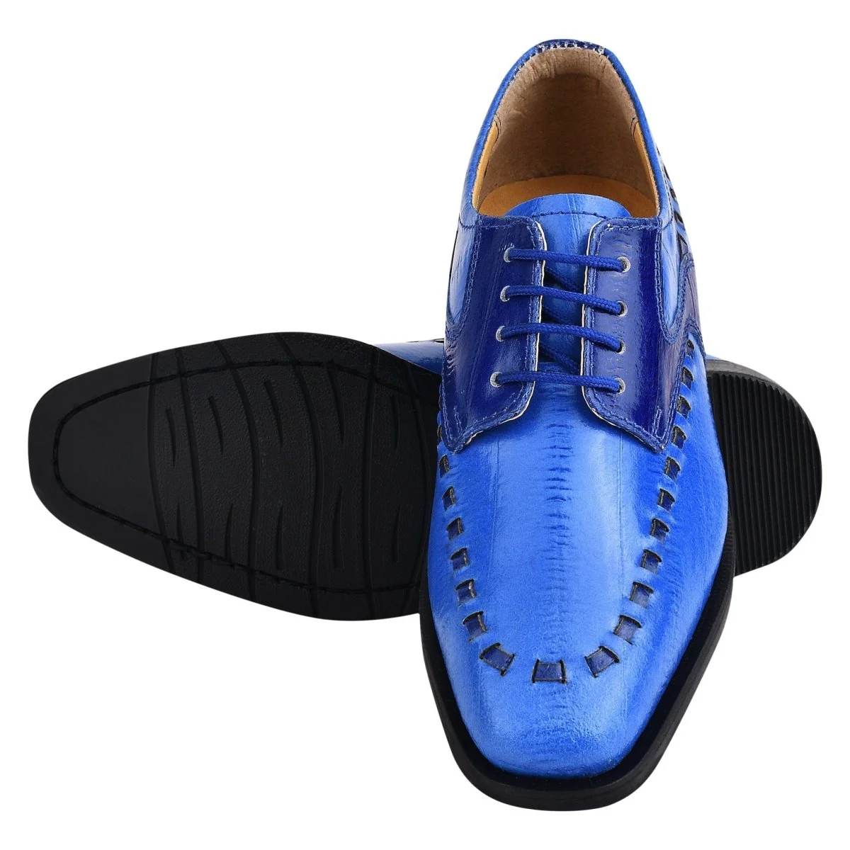 Liberty Zeno Kevin Leather Oxford Style Lace Up Dress Shoes - Image 9