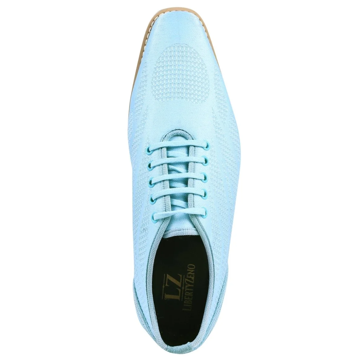 Liberty Zeno Lava Singh Mens Casual Textile Printed Lace up Shoes - Image 24