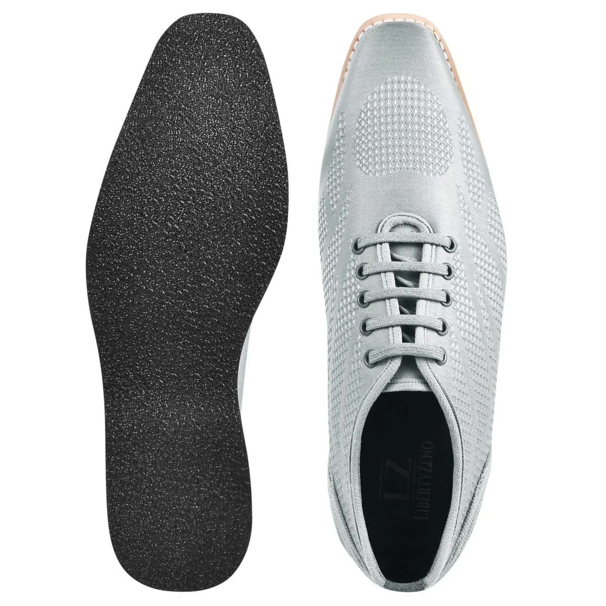 Liberty Zeno Lava Singh Mens Casual Textile Printed Lace up Shoes - Image 42