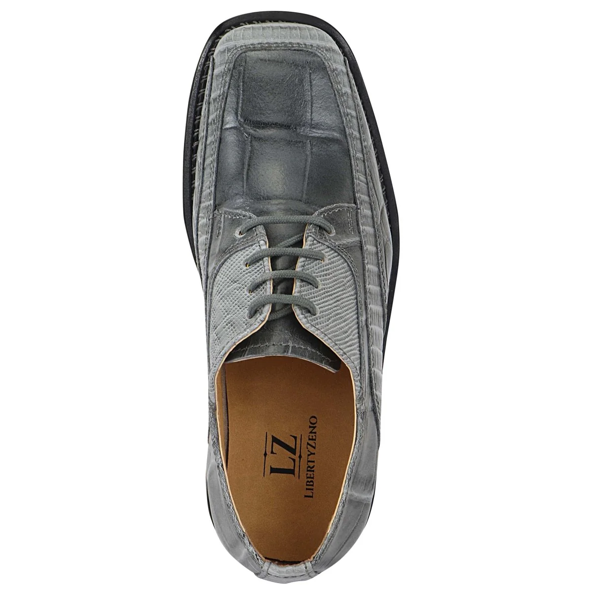 Liberty Zeno Lucifer Leather Oxford Style Dress Shoes for Kids - Image 11