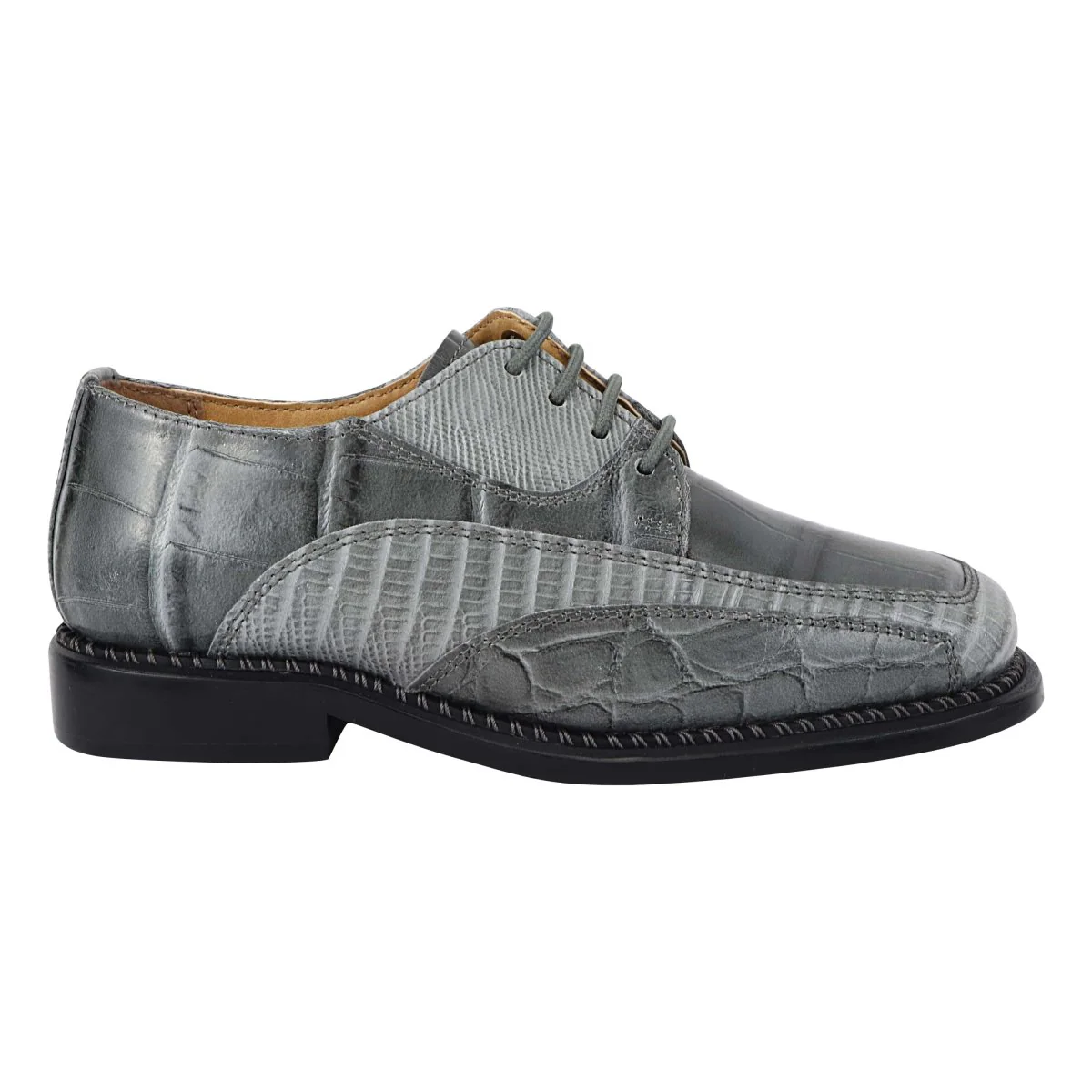 Liberty Zeno Lucifer Leather Oxford Style Dress Shoes for Kids - Image 12