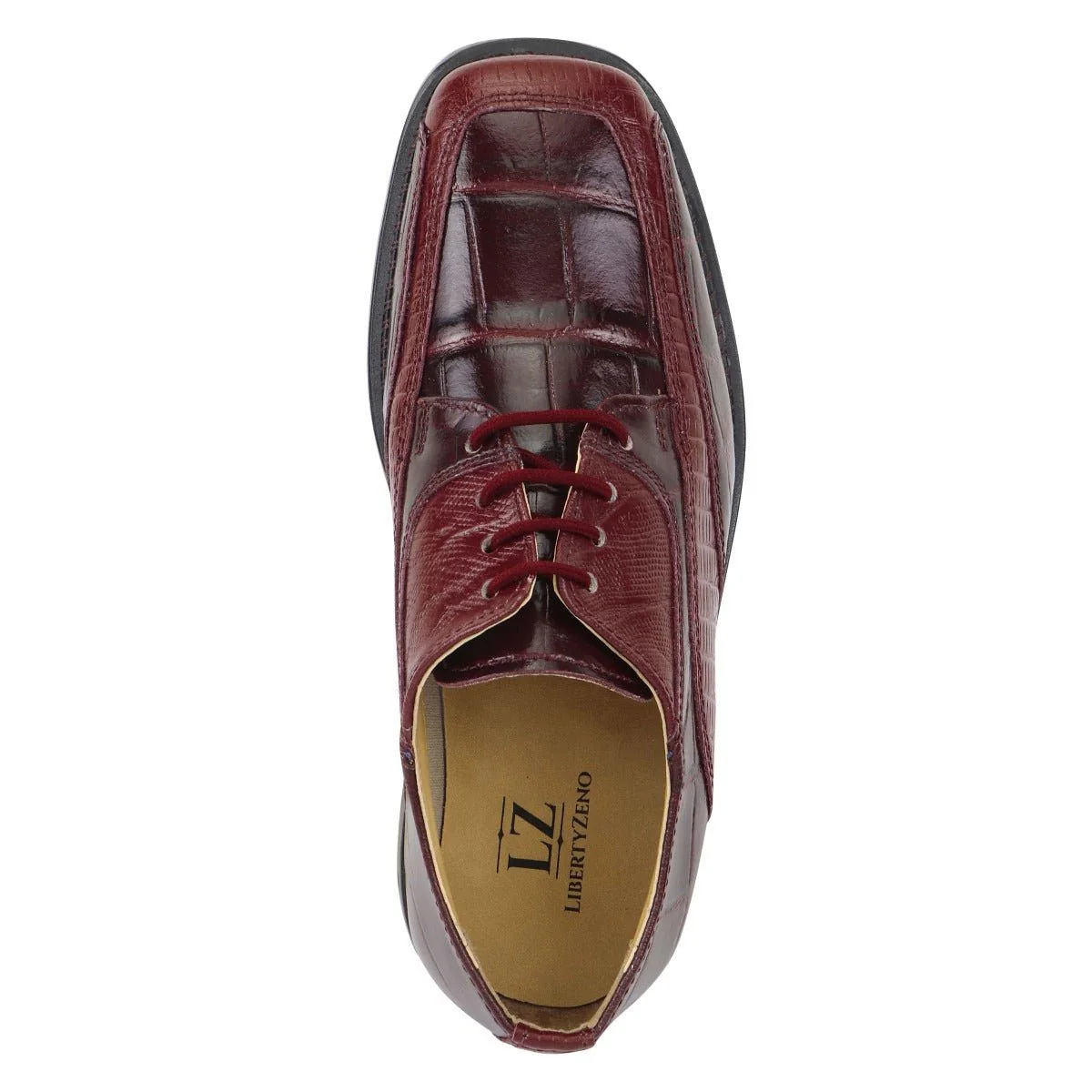 Liberty Zeno Lucifer Leather Oxford Style Dress Shoes for Kids - Image 4