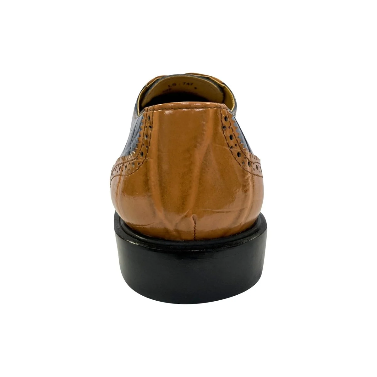 Liberty Zeno Macon Leather and Suede Crocodile Printed Oxford Dress Shoes - Image 31