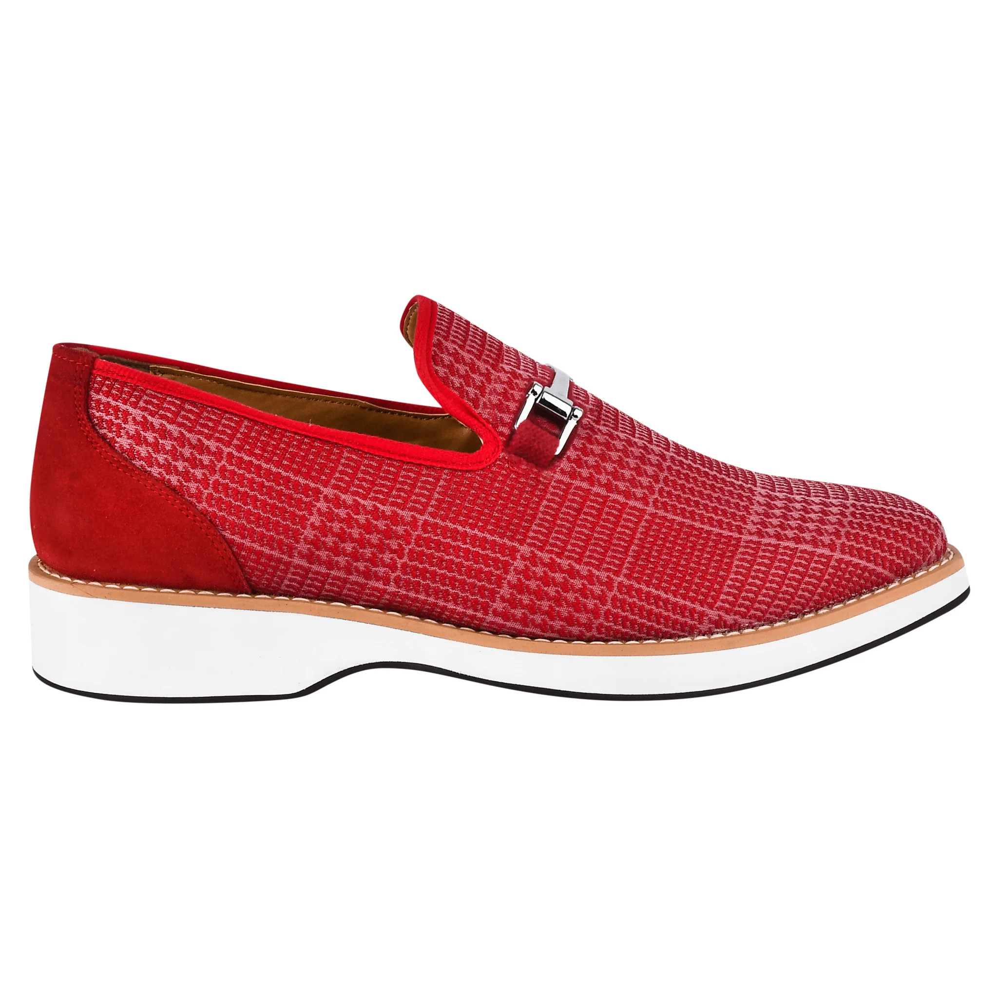Liberty Zeno Megaball mens Casual textile printed buckle shoes - Image 13