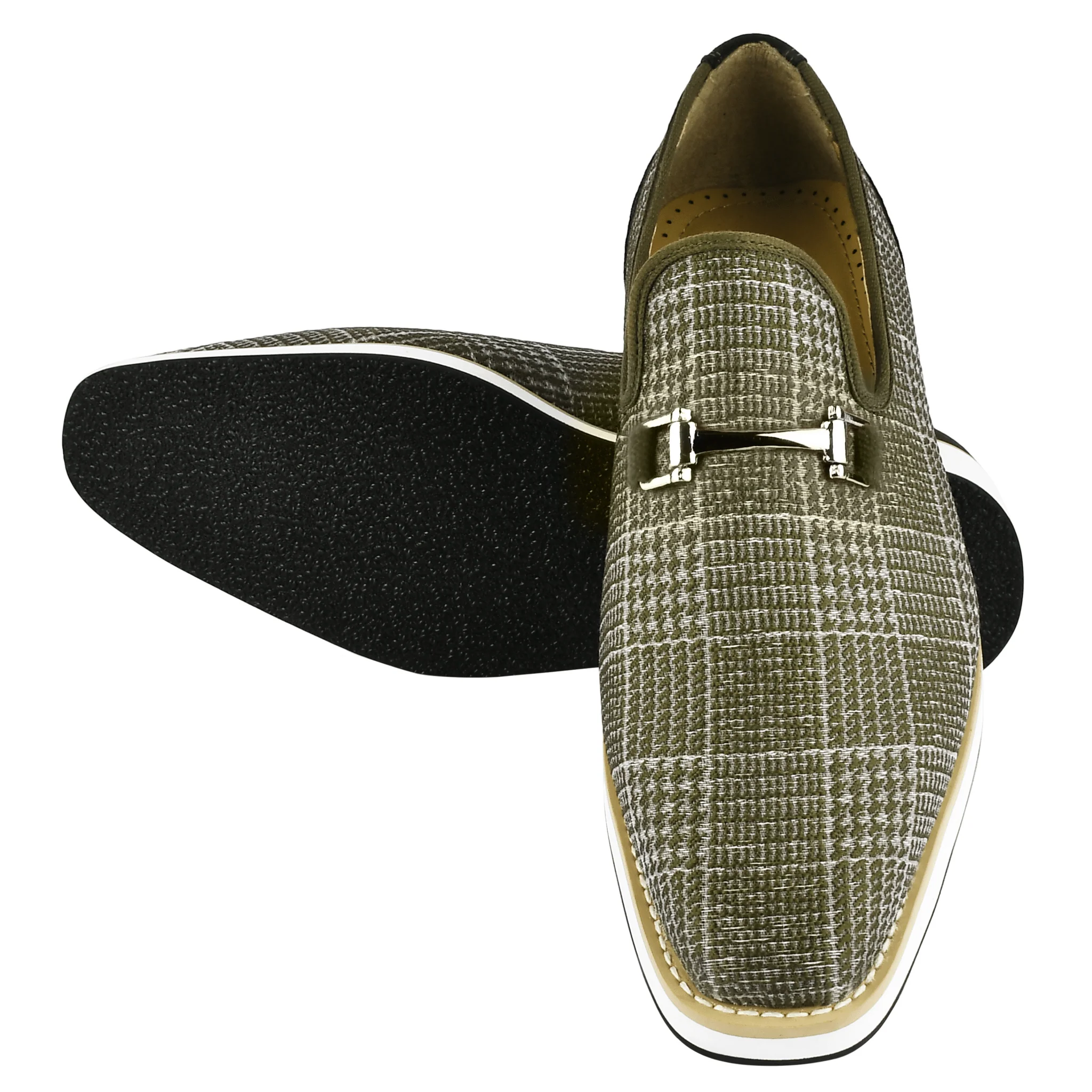 Liberty Zeno Megaball mens Casual textile printed buckle shoes - Image 26