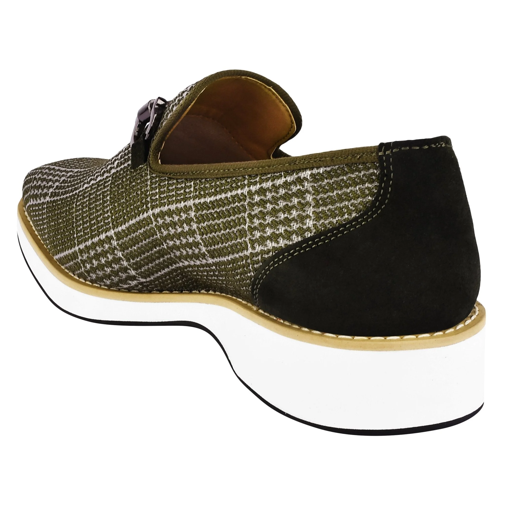 Liberty Zeno Megaball mens Casual textile printed buckle shoes - Image 27