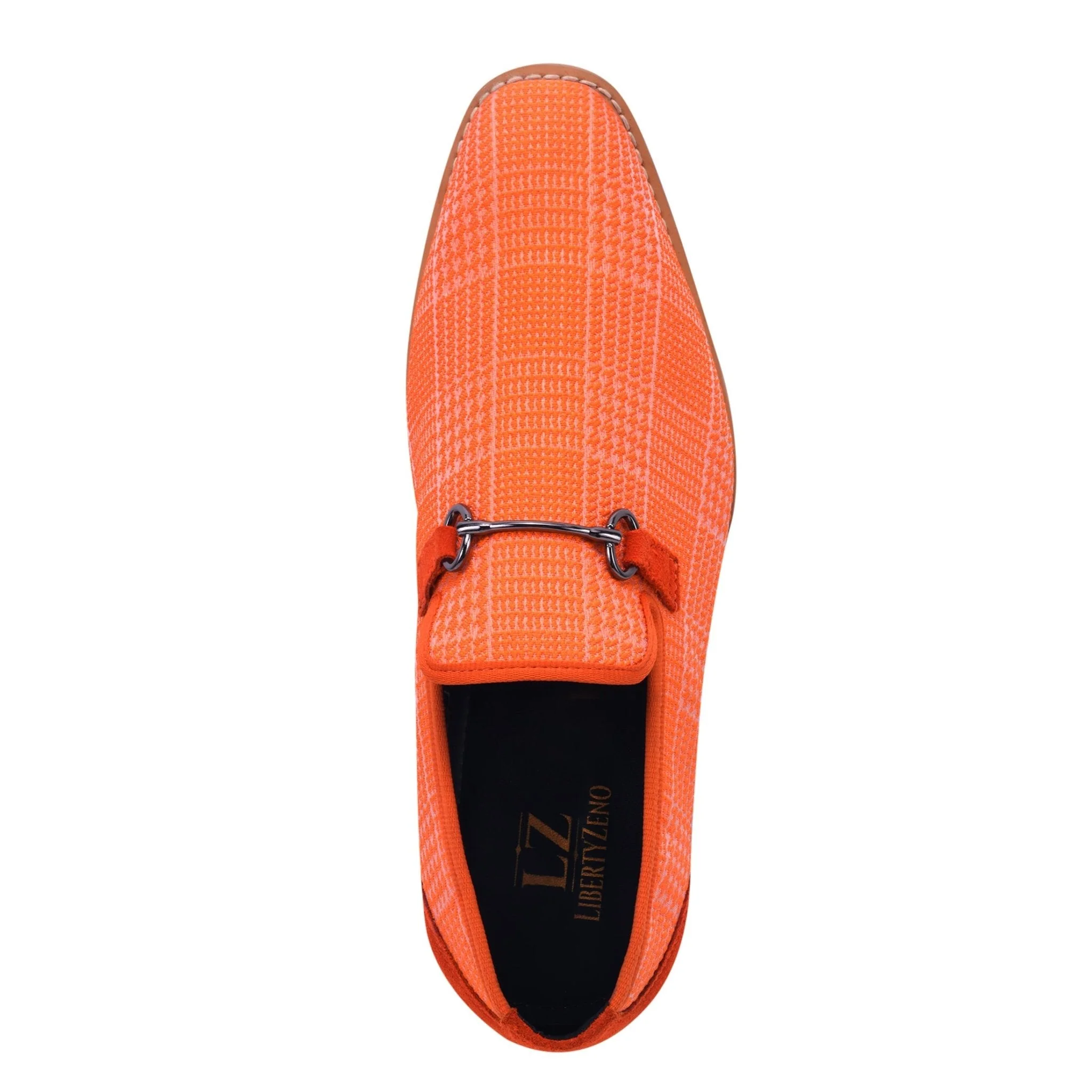 Liberty Zeno Megaball mens Casual textile printed buckle shoes - Image 4