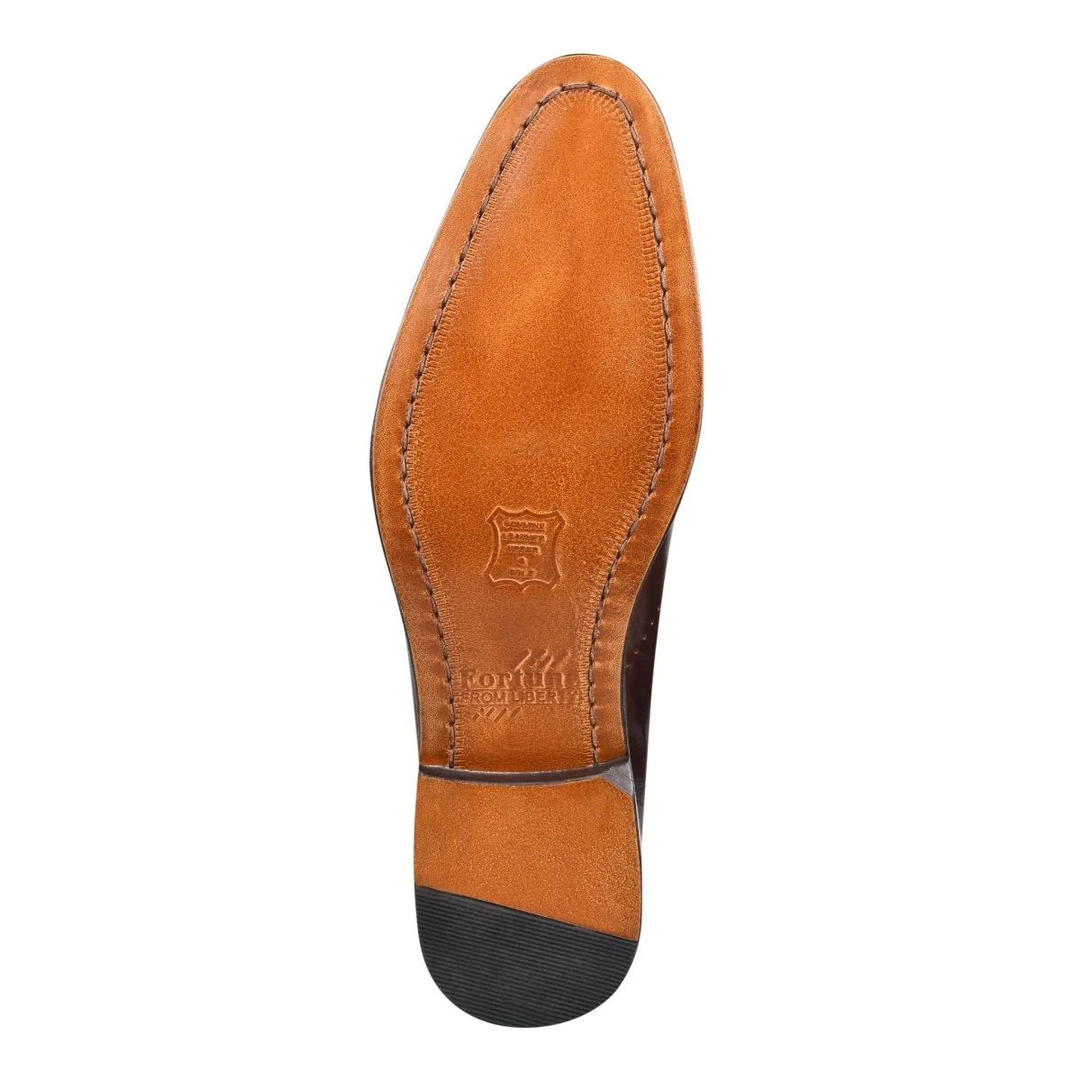 Liberty Zeno Mens Genuine Leather Wingtip Formal Business Dress Shoe - Image 14