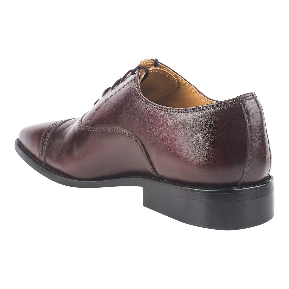 Liberty Zeno Oscar Mens Leather Lace up Oxford Designer Dress Shoes - Image 5