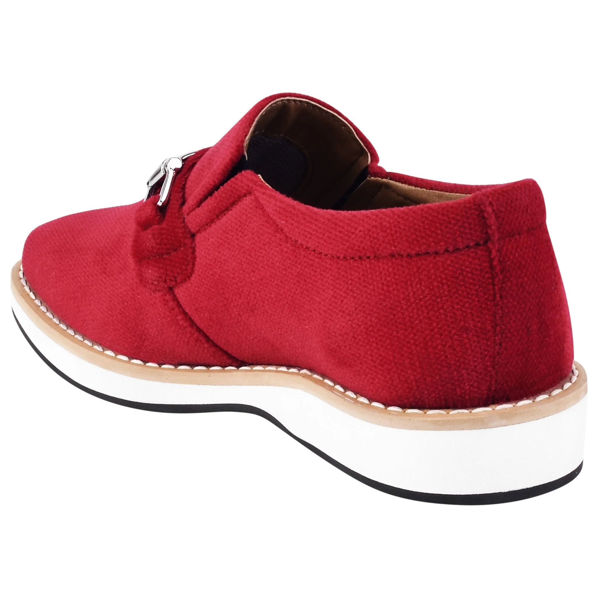 Liberty Zeno Rachel Kids Velvet Buckle semi casual Loafer - Image 12