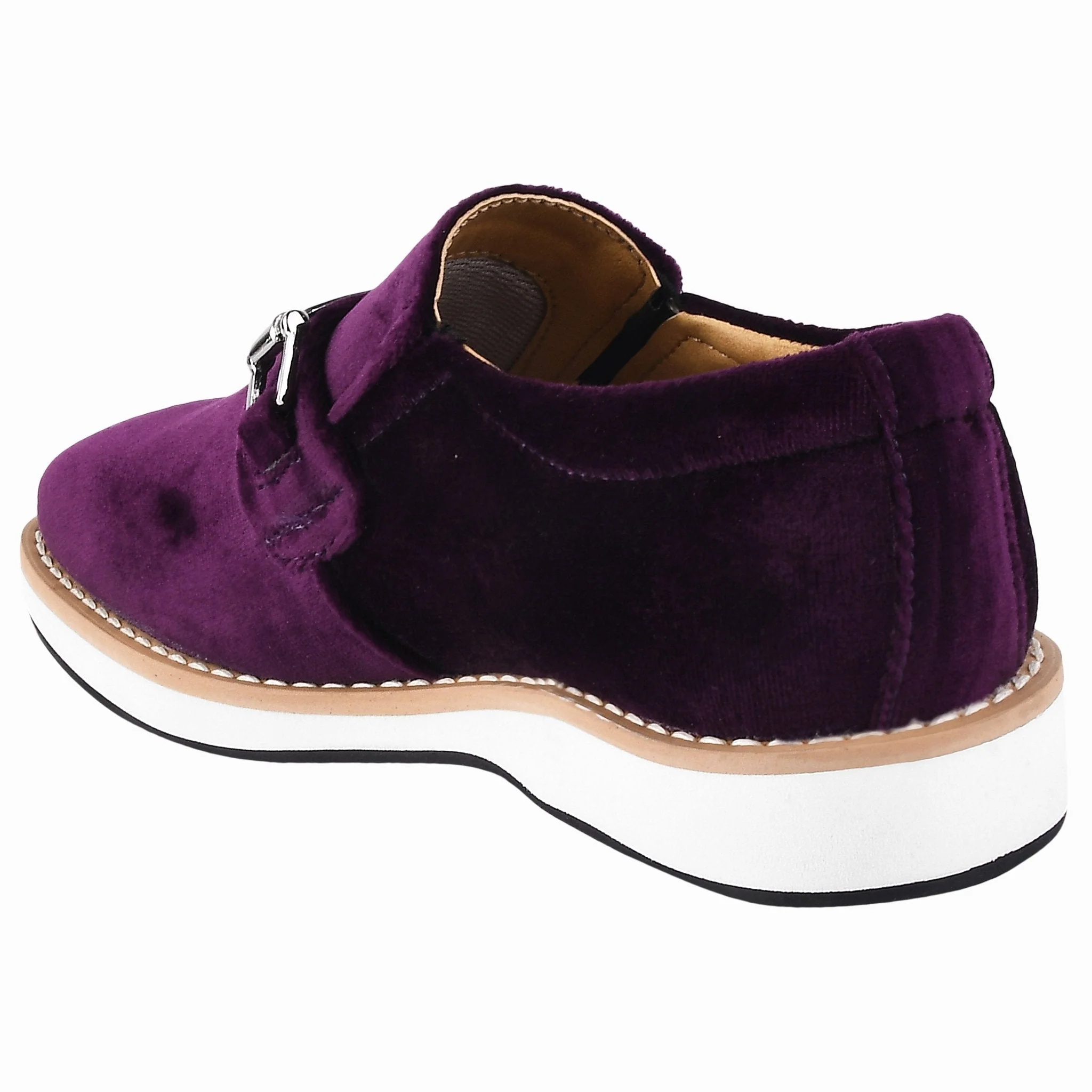 Liberty Zeno Rachel Kids Velvet Buckle semi casual Loafer - Image 44
