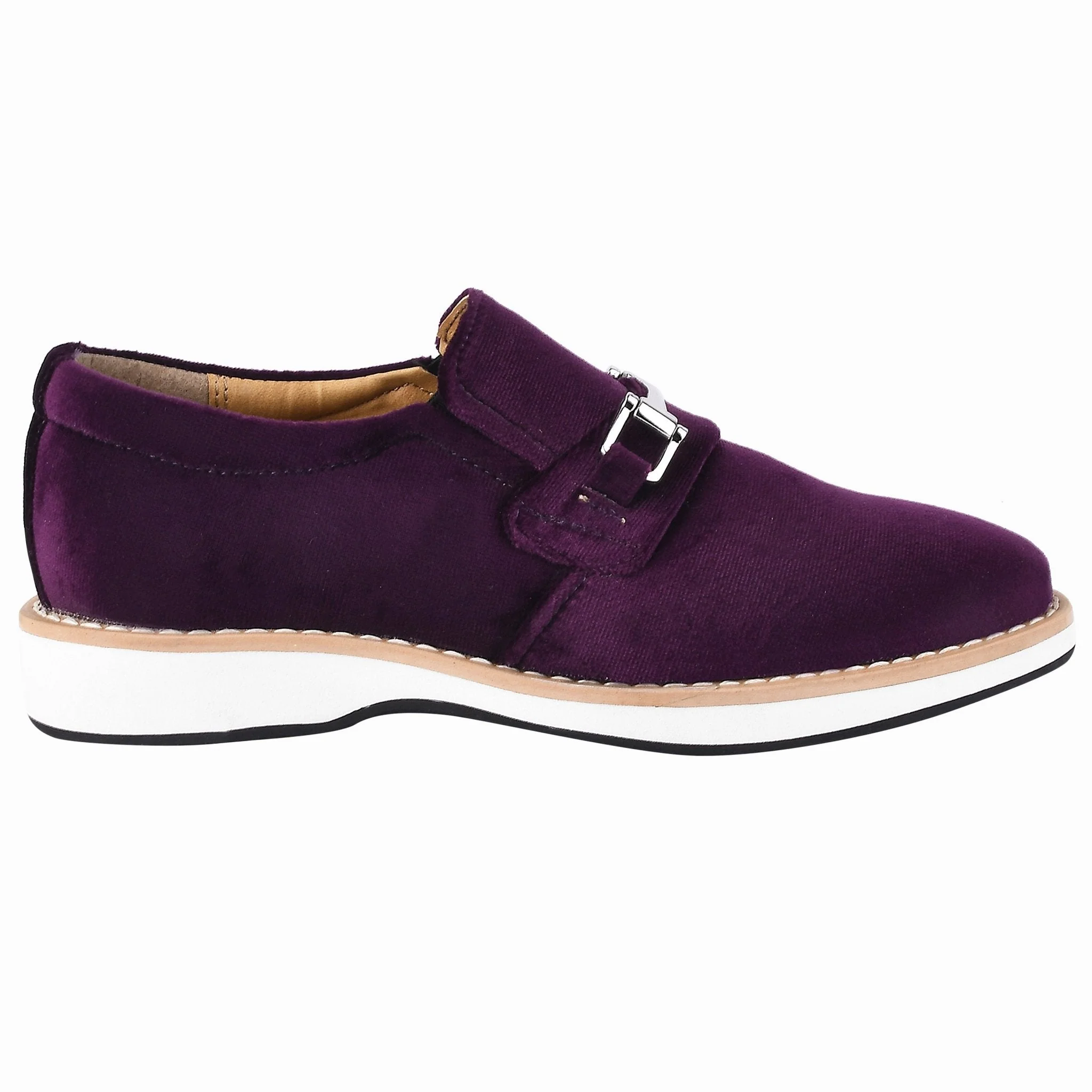 Liberty Zeno Rachel Kids Velvet Buckle semi casual Loafer - Image 46