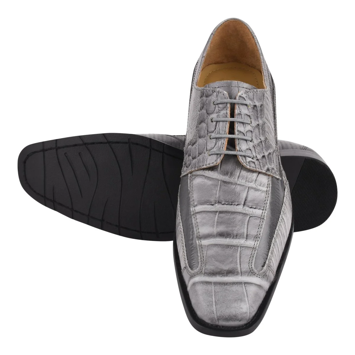 Liberty Zeno Sculpt Leather Oxford Style Dress Shoes - Image 12