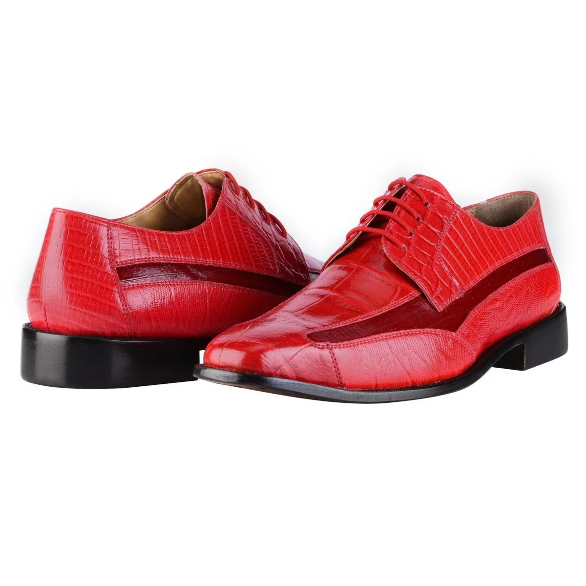 Liberty Zeno Sculpt Leather Oxford Style Dress Shoes - Image 2