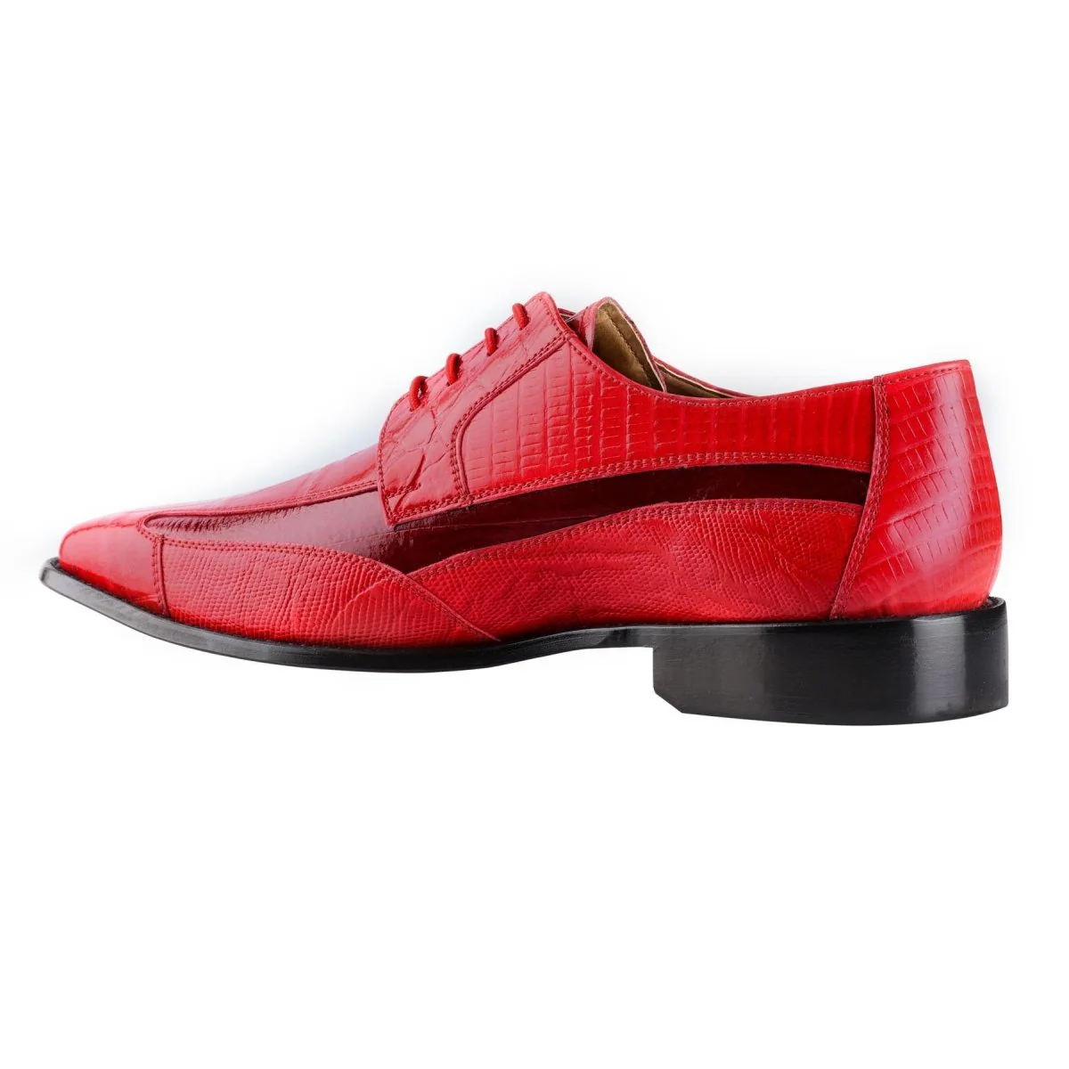 Liberty Zeno Sculpt Leather Oxford Style Dress Shoes - Image 3