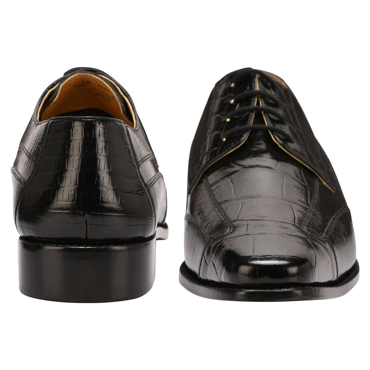 Liberty Zeno Sculpt Leather Oxford Style Dress Shoes - Image 7