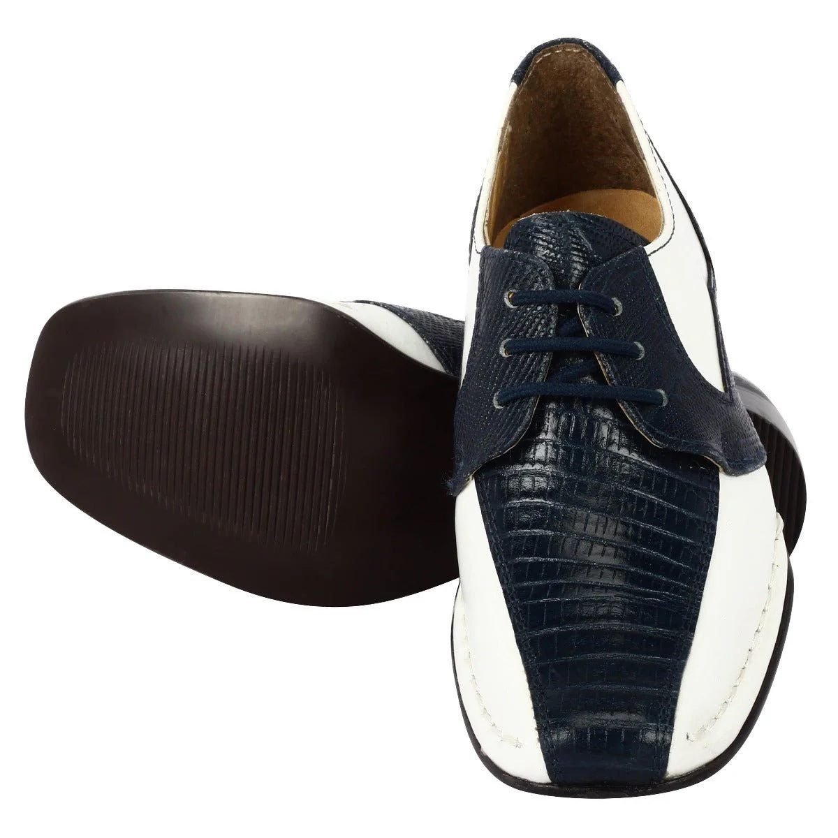 Liberty Zeno Senior Leather Oxford Style Dress Shoes - Image 12