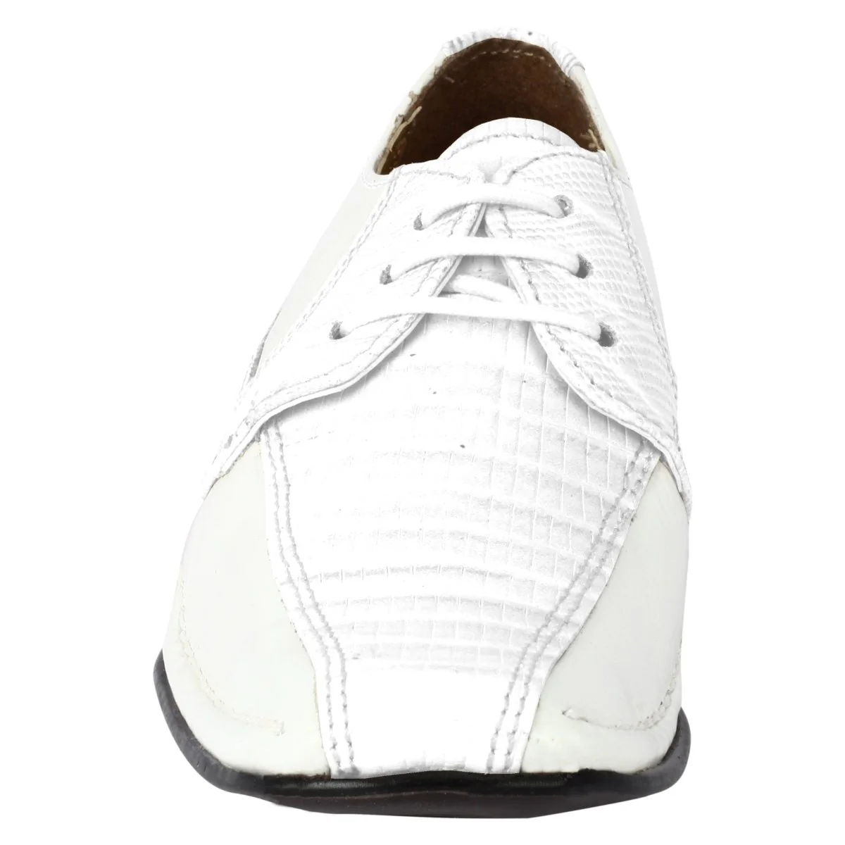 Liberty Zeno Senior Leather Oxford Style Kids Dress Shoes - Image 10