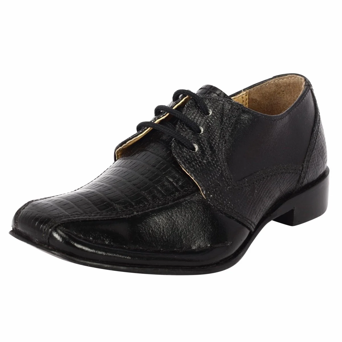 Liberty Zeno Senior Leather Oxford Style Kids Dress Shoes - Image 13