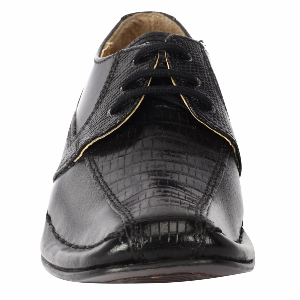 Liberty Zeno Senior Leather Oxford Style Kids Dress Shoes - Image 16