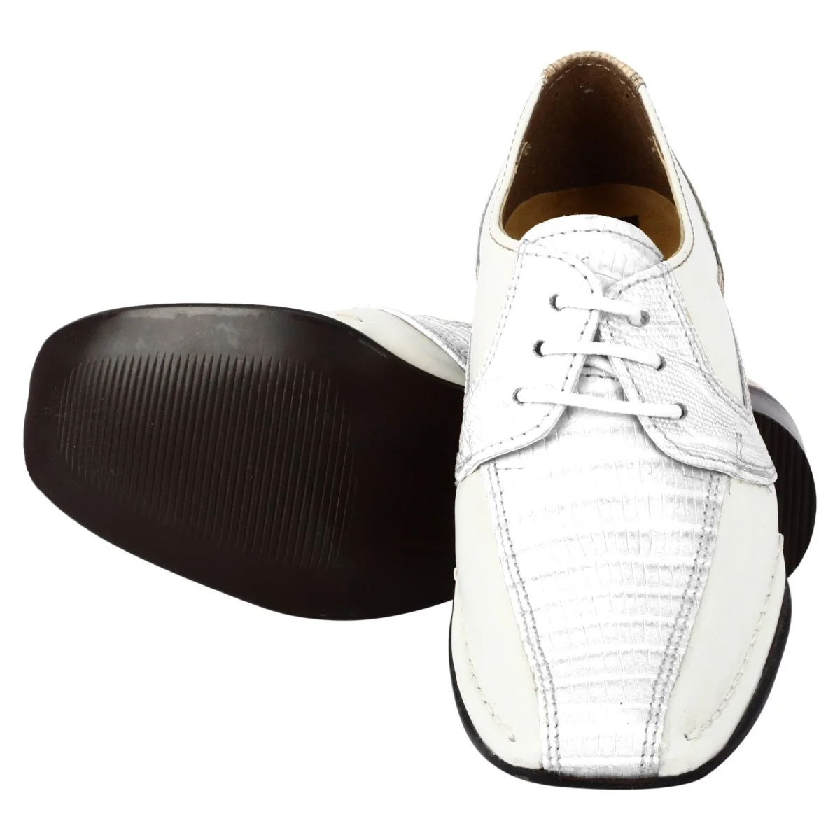 Liberty Zeno Senior Leather Oxford Style Kids Dress Shoes - Image 7