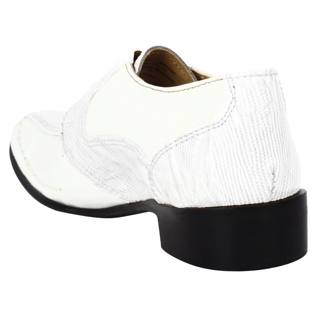 Liberty Zeno Senior Leather Oxford Style Kids Dress Shoes - Image 8